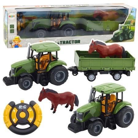 Traktor z przyczepą i koniem R/C Traktor z przyczepą i koniem R/C