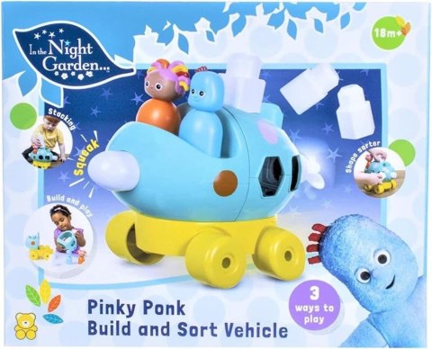 Dobranocy Ogród pojazd sorter Pinky Ponk Dobranocy Ogród pojazd sorter Pinky Ponk
