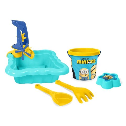 Minions piaskownica z kompletem do piasku Minions piaskownica z kompletem do piasku