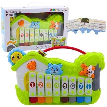 Pianinko leśne z nutami Pianinko leśne z nutami