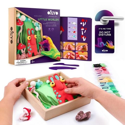 Zestaw DIY z masy plastycznej Mama Troll Zestaw DIY z masy plastycznej Mama Troll