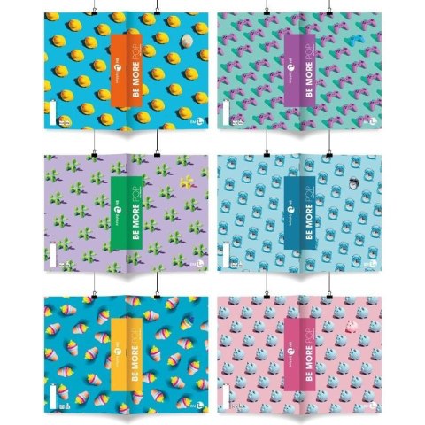 Zeszyt A4/96K linia Be More Pop (10szt) Zeszyt A4/96K linia Be More Pop (10szt)