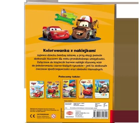 Auta. Kolorowanka z naklejkami Auta. Kolorowanka z naklejkami