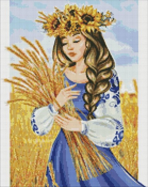 Diamentowa mozaika - Moja rodzinna ziemia 40x50cm Diamentowa mozaika - Moja rodzinna ziemia 40x50cm