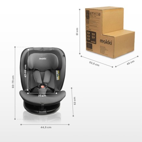 FOTELIK MOKKI I-SIZE EMERALD (40-150) FOTELIK MOKKI I-SIZE EMERALD (40-150)