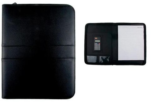 Organizer z kalkulatorem 250x310mm czarny Organizer z kalkulatorem 250x310mm czarny