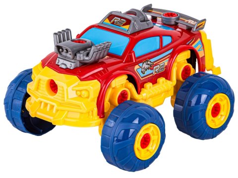 Sportowy, Terenowy Samochód do rozkręcania i skręcania 3w1 TUNING + Wkrętarka Monster Truck Przecena 1 Sportowy, Terenowy Samochód do rozkręcania i skręcania 3w1 TUNING + Wkrętarka Monster Truck Przecena 1