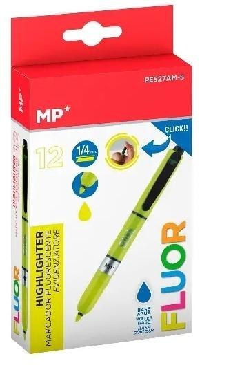 Zakreślacz fluorescencyjny Click żółty (12szt) Zakreślacz fluorescencyjny Click żółty (12szt)