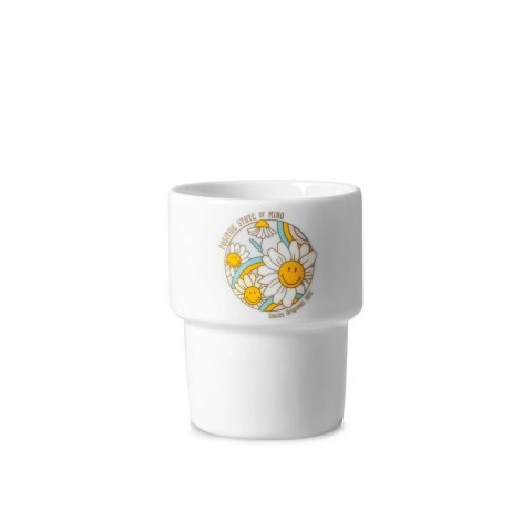 Kubek porcelanowy Smiley - Kwiaty Kubek porcelanowy Smiley - Kwiaty