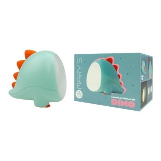 Lampka nocna LED dino zielony