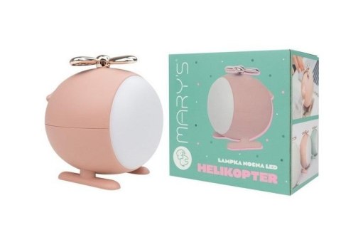 Lampka nocna LED helikopter różowy Lampka nocna LED helikopter różowy