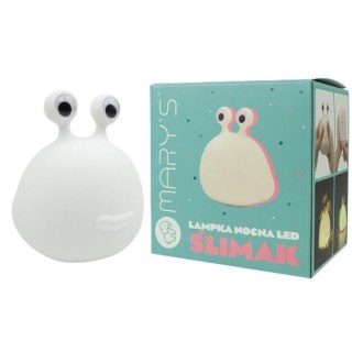 Lampka nocna LED ślimak
