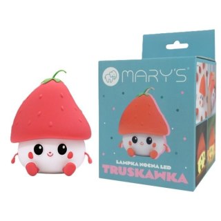 Lampka nocna LED truskawka