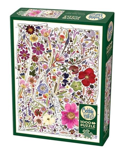 Puzzle 1000 Prasowane kwiaty: Wiosna G3 Puzzle 1000 Prasowane kwiaty: Wiosna G3
