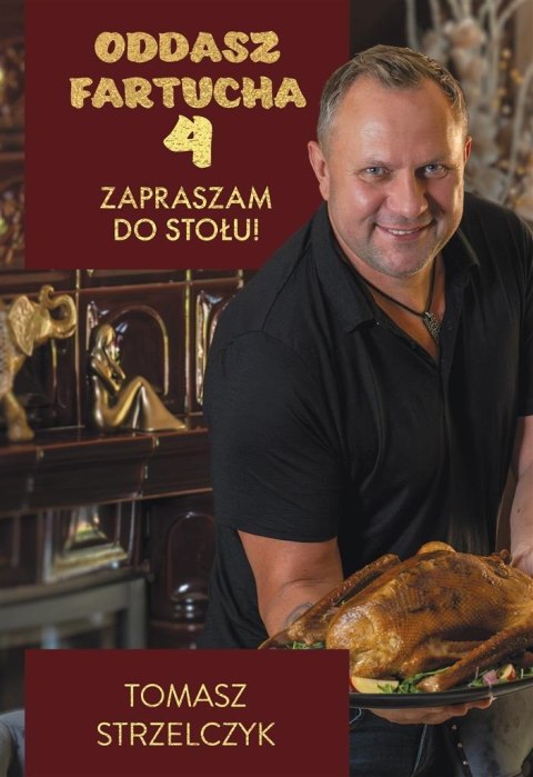 Oddasz fartucha. Zapraszam do stołu! Oddasz fartucha. Zapraszam do stołu!