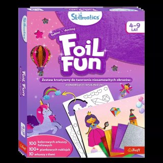 Skillmatics, Foil Fun. Jednorożce i księżniczki. Zestaw kreatywny