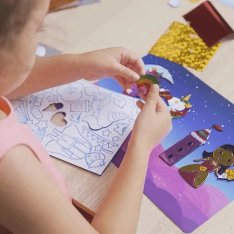 Skillmatics, Foil Fun. Jednorożce i księżniczki. Zestaw kreatywny