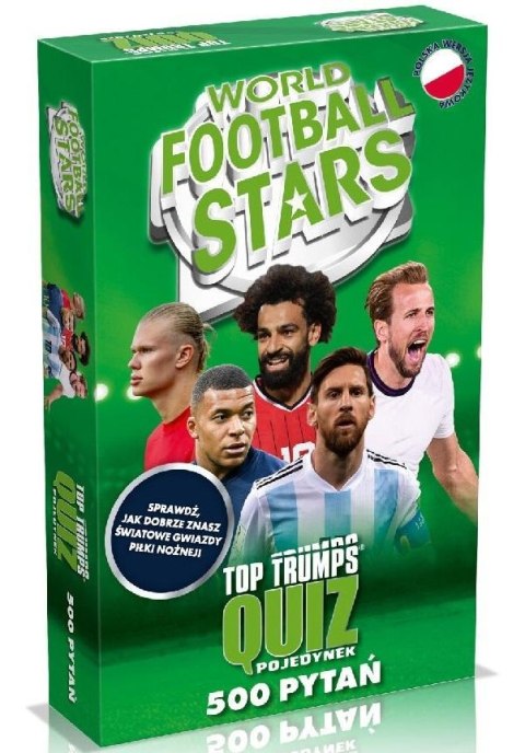 Top Trumps World Football Stars w pudełku Top Trumps World Football Stars w pudełku