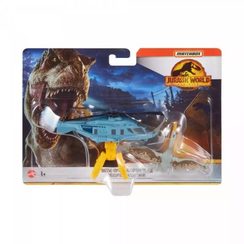 Pojazd Matchbox Jurassic World Transporter Dinozaurów Quetzal-Copter Pojazd Matchbox Jurassic World Transporter Dinozaurów Quetzal-Copter