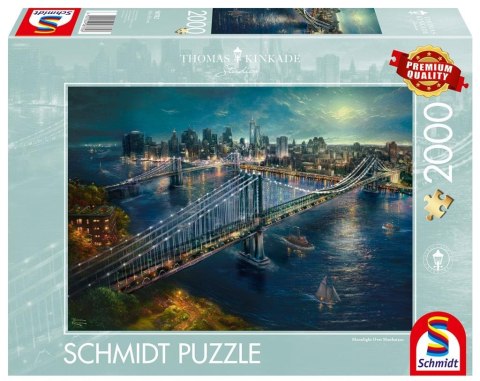 Puzzle PQ 2000 THOMAS KINKADE Światło księżyca G3 Puzzle PQ 2000 THOMAS KINKADE Światło księżyca G3