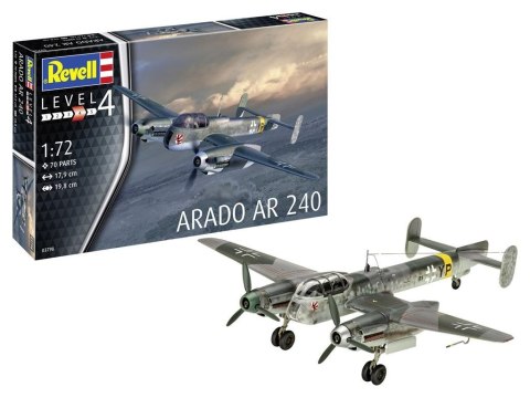 Samolot. Arado Ar 240 Samolot. Arado Ar 240