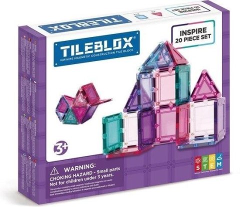 Tileblox zestaw pastelowy 20el Tileblox zestaw pastelowy 20el
