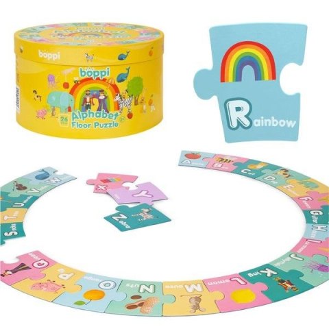 Puzzle 26 podłogowe dwustronne Alfabet Puzzle 26 podłogowe dwustronne Alfabet