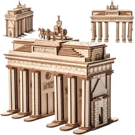 Puzzle drewniane 3D Brama Brandenburska Puzzle drewniane 3D Brama Brandenburska