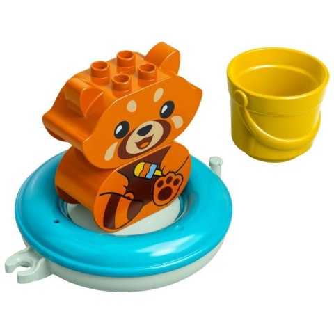 Duplo pływająca czerwona panda Duplo pływająca czerwona panda