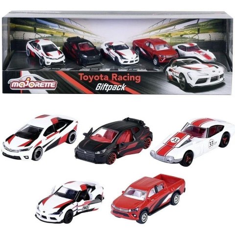 Majorette Toyota Racing 5szt Majorette Toyota Racing 5szt