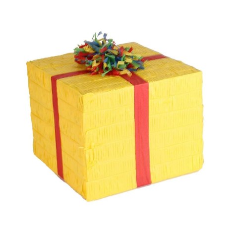 Piniata urodzinowy prezent papier 25x20x24,5cm Piniata urodzinowy prezent papier 25x20x24,5cm