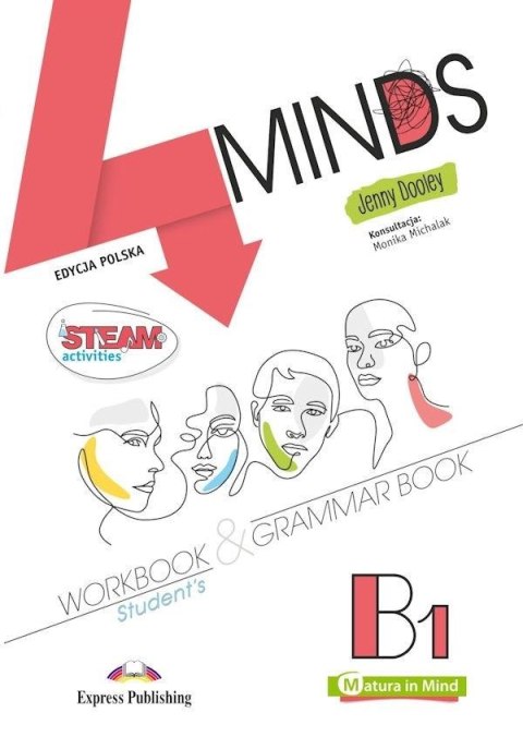 4 Minds B1 WB + GB + DigiBook (kod) 4 Minds B1 WB + GB + DigiBook (kod)
