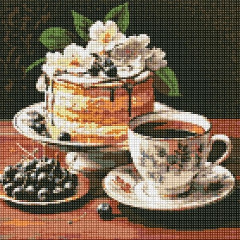 Diamentowa mozaika - Owocowa słodycz 40x40cm Diamentowa mozaika - Owocowa słodycz 40x40cm