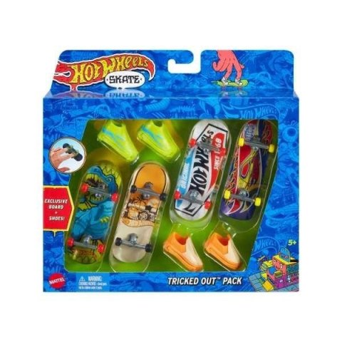 Hot Wheels Skate Deskorolka + buty 4-pak HNG72 Hot Wheels Skate Deskorolka + buty 4-pak HNG72
