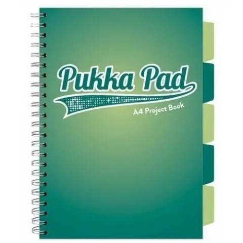 Project Book Dark A4/100K kratka turkusowy (3szt) Project Book Dark A4/100K kratka turkusowy (3szt)