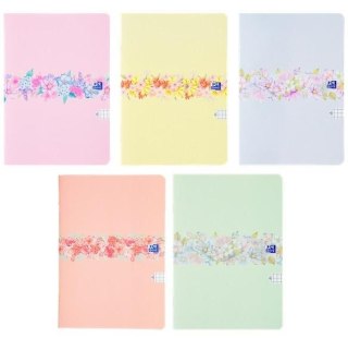 Zeszyt A4/60K kratka Floral (5szt) OXFORD