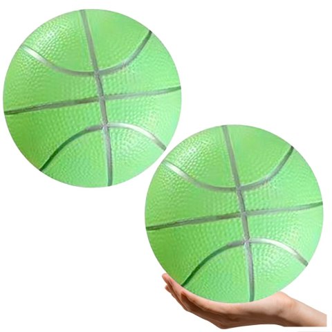 Piłka Plażowa Gumowa Pastelowa Lekka Zielona 20cm Piłka Plażowa Gumowa Pastelowa Lekka Zielona 20cm