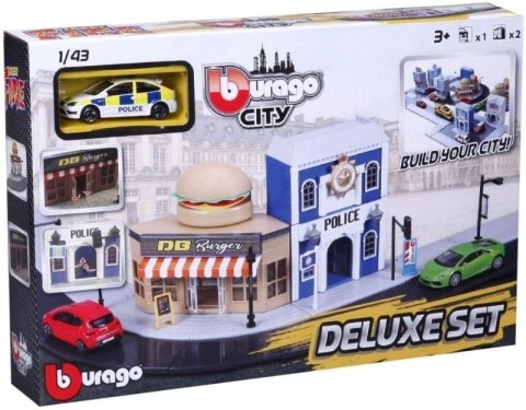 Bburago City Deluxe Set Policja 1:43 BBURAGO Bburago City Deluxe Set Policja 1:43 BBURAGO