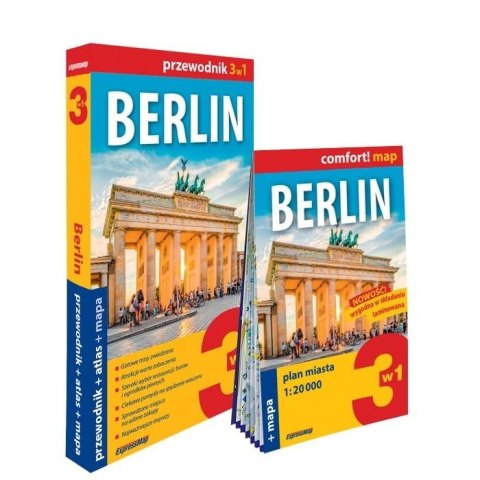 Berlin 3w1: przewodnik + atlas + mapa Berlin 3w1: przewodnik + atlas + mapa