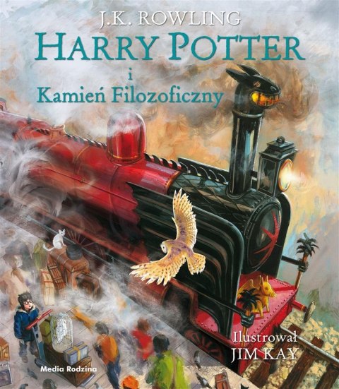 Harry Potter i kamień filozoficzny - ilustrowany Harry Potter i kamień filozoficzny - ilustrowany