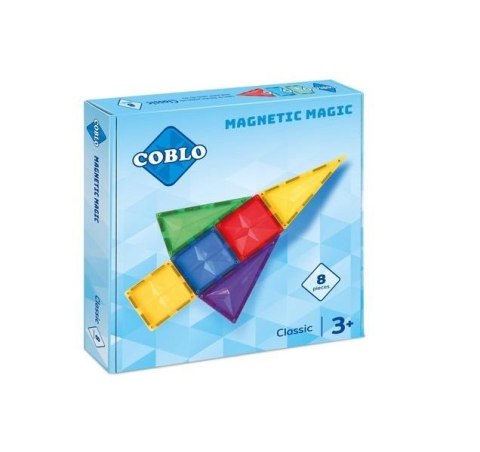 Magnetyczne klocki konstrukcyjne Basic 8 el. Magnetyczne klocki konstrukcyjne Basic 8 el.