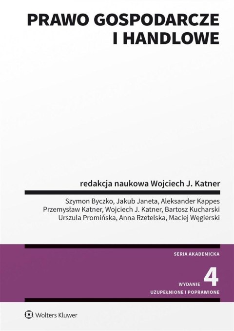 Prawo gospodarcze i handlowe w.4 Prawo gospodarcze i handlowe w.4