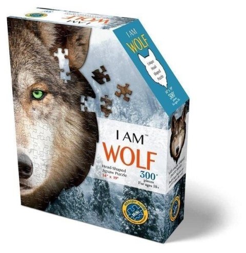 Puzzle konturowe 300 I am - Wilk Puzzle konturowe 300 I am - Wilk