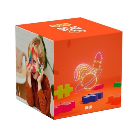 Klocki Plus-Plus Big Zestaw W Kolorach Neon 100el Klocki Plus-Plus Big Zestaw W Kolorach Neon 100el