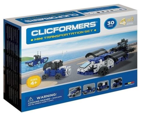 Klocki konstrukcyjne 4w1 - Transportowce 30el Klocki konstrukcyjne 4w1 - Transportowce 30el