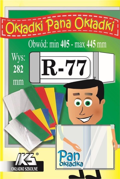 Okładka książkowa regulowana R-77 (25szt) IKS Okładka książkowa regulowana R-77 (25szt) IKS