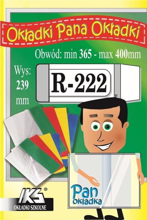 Okładka książkowa regulowana R222 (25szt) IKS Okładka książkowa regulowana R222 (25szt) IKS