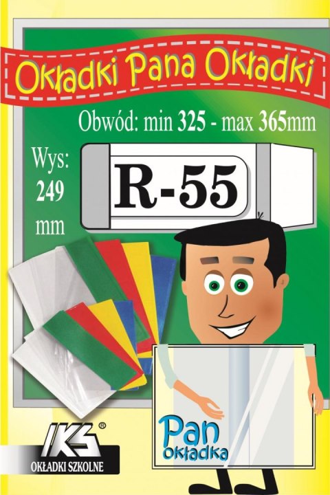 Okładka książkowa regulowana R55 (25szt) IKS Okładka książkowa regulowana R55 (25szt) IKS