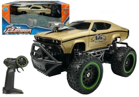 Auto zdalnie sterowane R/C 6.5 km/h złote Auto zdalnie sterowane R/C 6.5 km/h złote