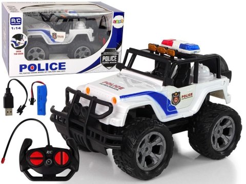 Jeep policyjny zdalnie sterowany 1:14 Jeep policyjny zdalnie sterowany 1:14